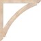 Ekena Millwork Thorton Slat Smooth Bracket, Douglas Fir, 3 1/2"W x 48"D x 48"H BKT04X48X48THR06SDF - alternate 3